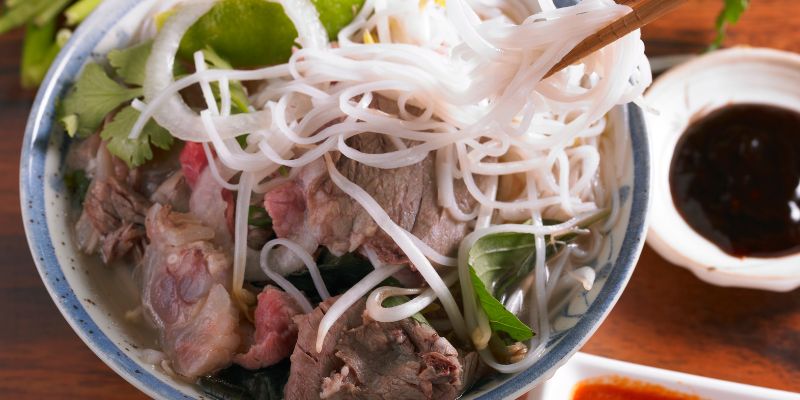 Cách chế biến bún ăn khi giảm cân