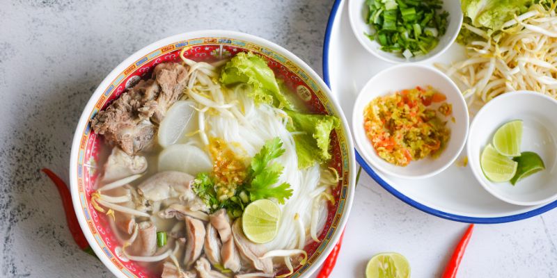 Vậy ăn bún béo không?