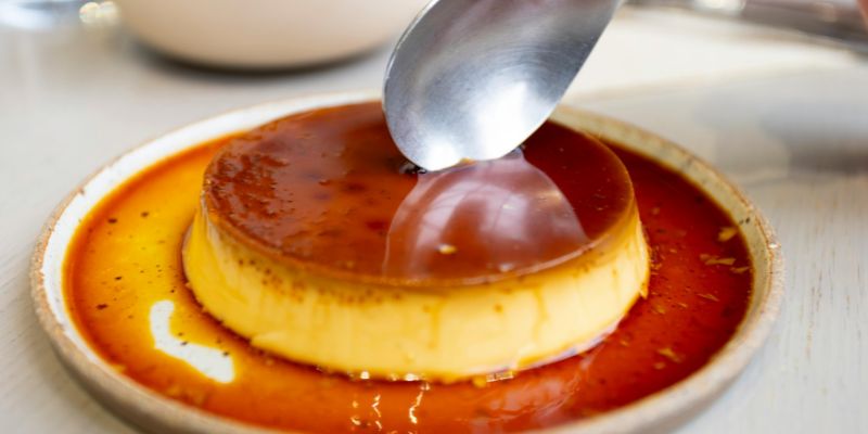 Bánh flan bao nhiêu calo?