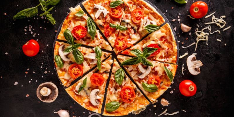 Bánh pizza bao nhiêu calo