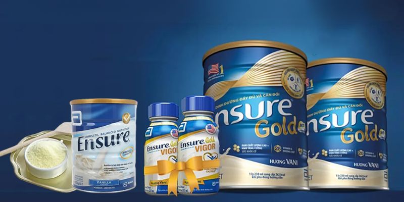 Uống sữa ensure đúng cách